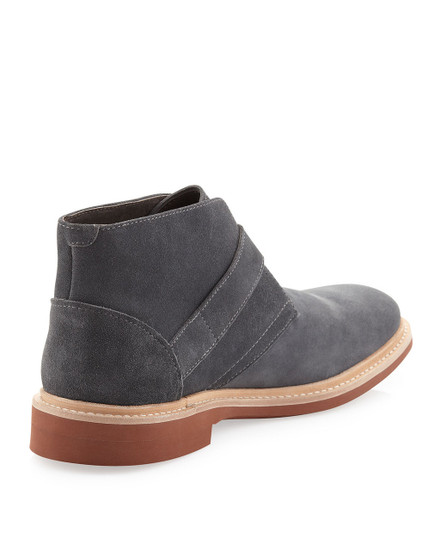 Kenneth Cole Men's Best of Chuck Suede Ankle Strap Buckle Boot Chukka Kenneth Cole Men's Best of Chuck Suede Ankle Strap Buckle Boot Chukka