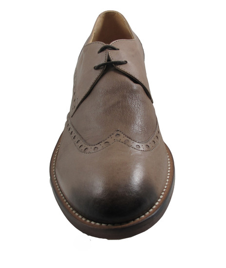 Men's Boemos 4128 Italian Leather Lace Up Wingtip Shoes