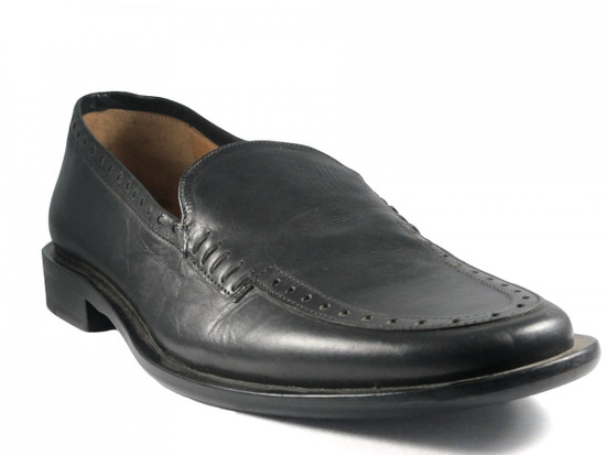 Zangarini Men's Italian Leather Slip On Shoes 3072