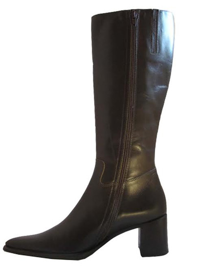 Davinci Italian Women's Knee High Medium Heel Boots 17047