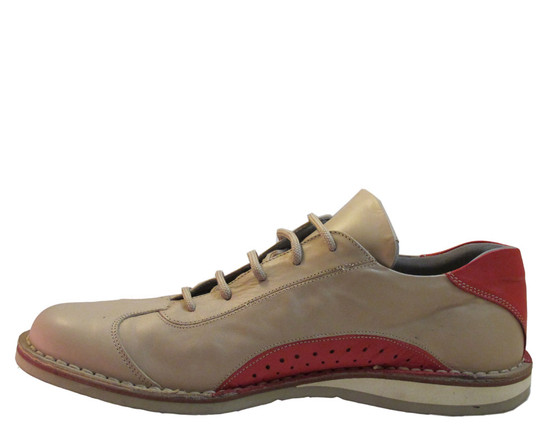 Davinci 2164 Men's Italian Leather  Lace Up Casual Shoes