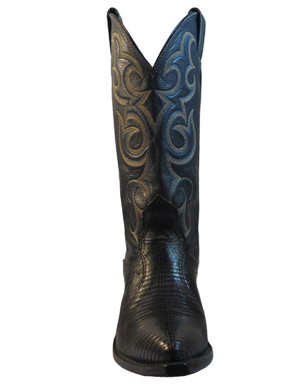 Nocona Women's 1550-28-005 Cowboy Boots Blue Lizard