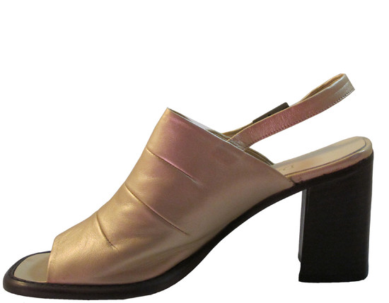 Santandrea Women's 2812 Italian Leather Sling-Back Sandals