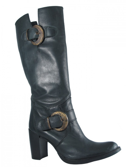 Davinci 7002 Women's Leather  Knee High Italian boots