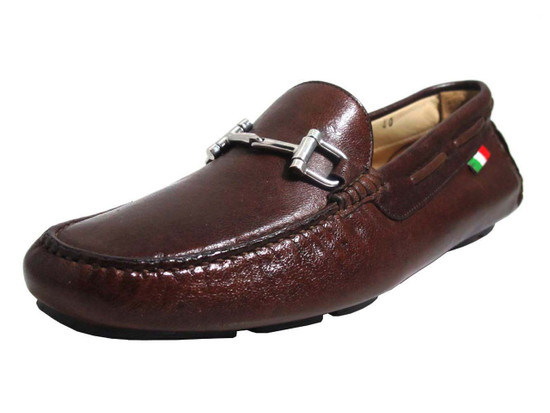 Italian Driving Moc Boemos 9680 Brown 