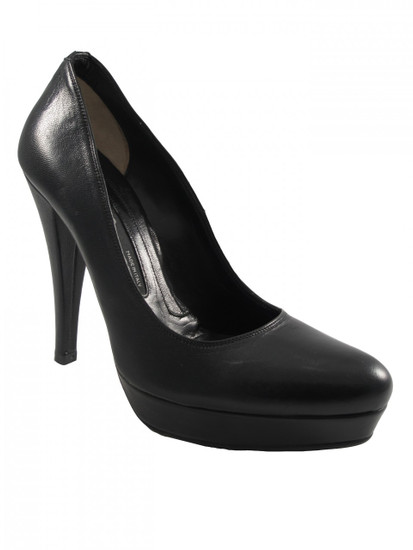 Women's Albano 167, High heel Leather Pump Shoes, Hidden Platform