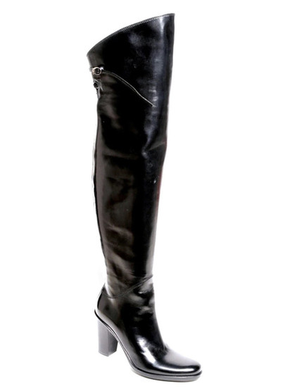 Le Pepe 151164 women's over the knee black boot