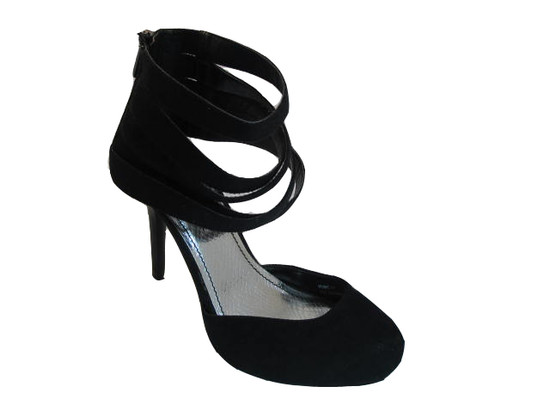 Anne Michelle Fume Women's High Heel,Black