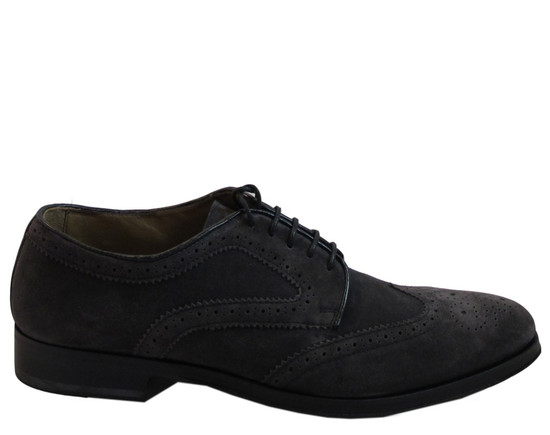 Men's Davinci Leather Lace up Suede Dress/Casual Shoes By Doucals 1038