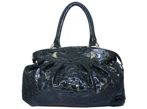 Davinci Italian imported shoulder bag color black #001