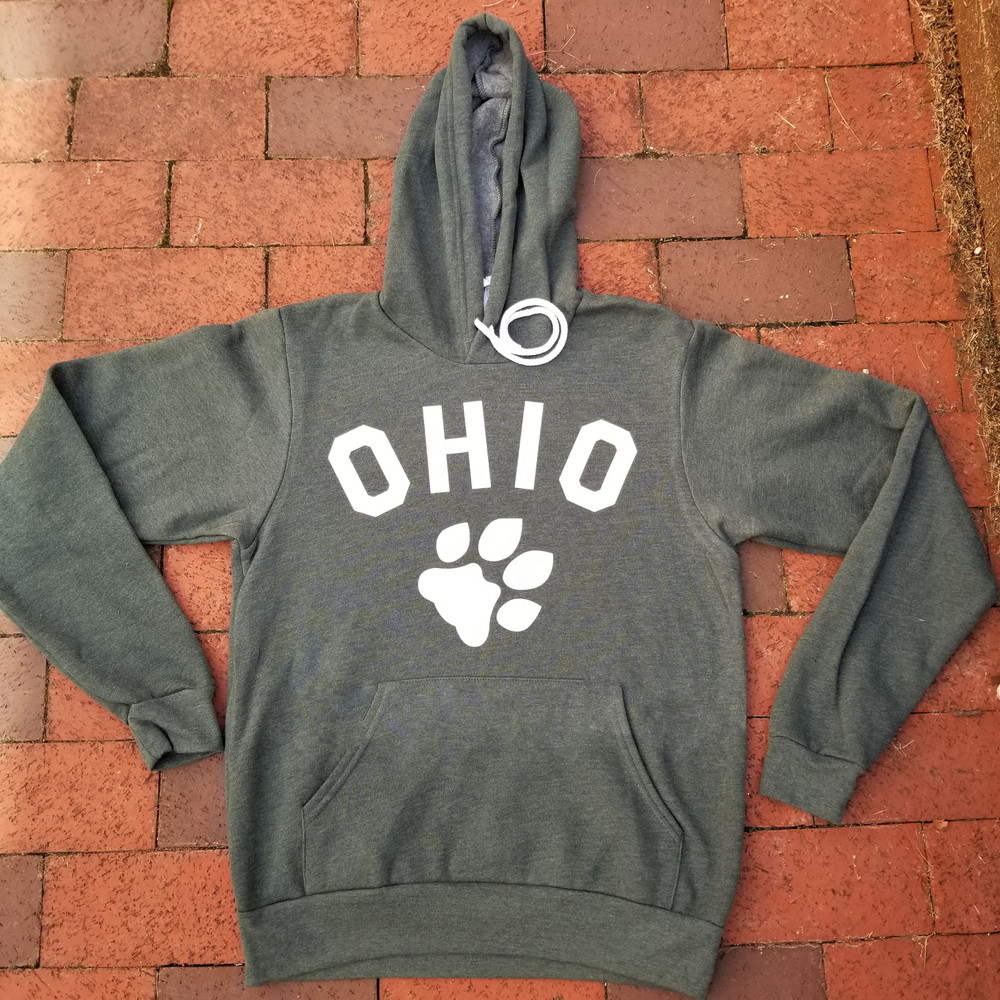 Ohio University Paw Hooded Sweatshirt