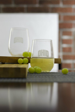 White Stemless Glasses