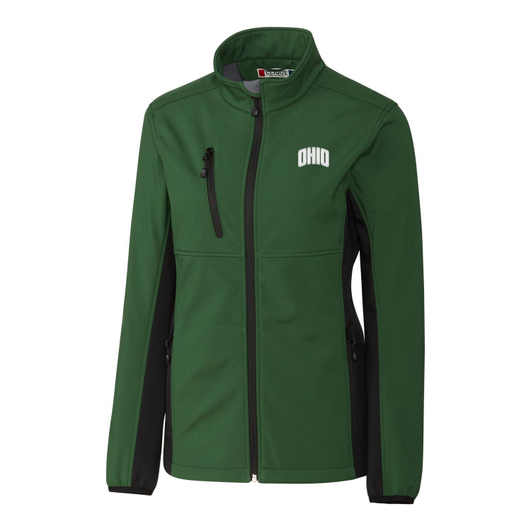 CLIQUE WOMEN'S NARVIK COLORBLOCK SOFTSHELL FULL ZIP