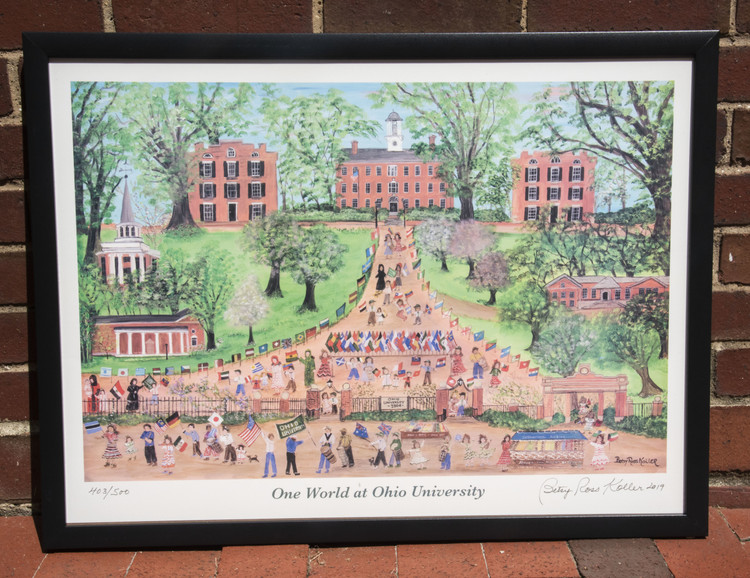 ONE WORLD AT OHIO UNIVERSITY- SPRING PRINT 