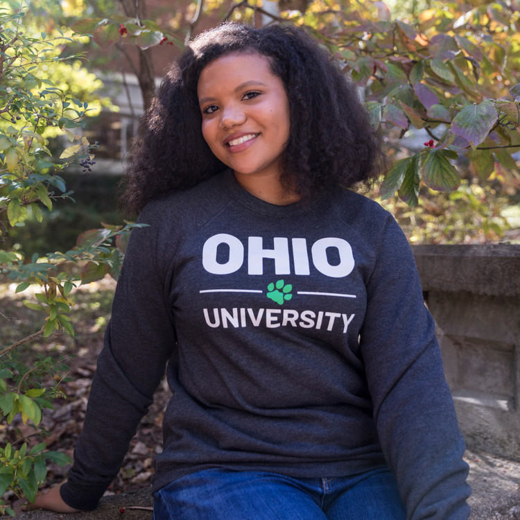ohio university crewneck sweatshirt