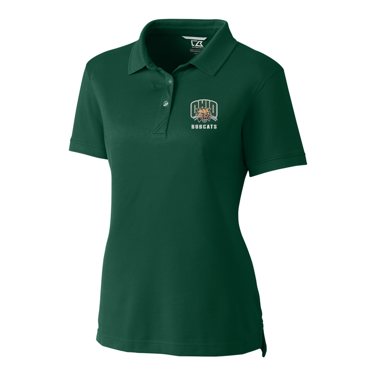 CUTTER & BUCK WOMEN'S ADVANTAGE TRI-BLEND PIQUE POLO