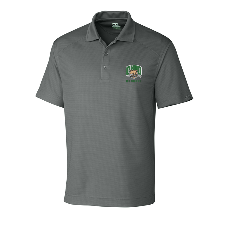 CUTTER & BUCK MEN'S GENRE POLO - ARCHED OHIO ATTACK CAT - LARGE