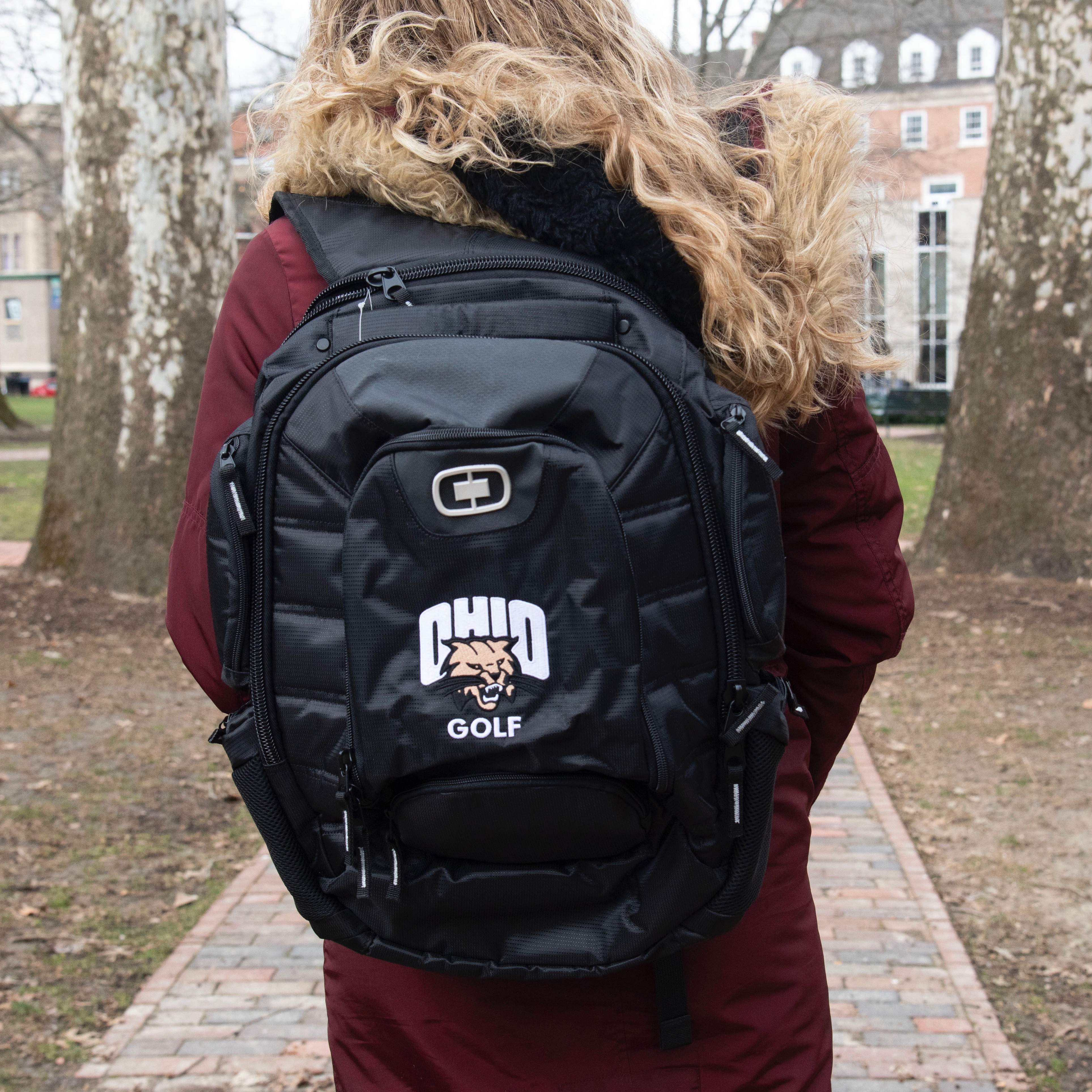 Classic Ohio University Backpack MEDIUM Bag w/ Laptop or Tablet Sleeve 