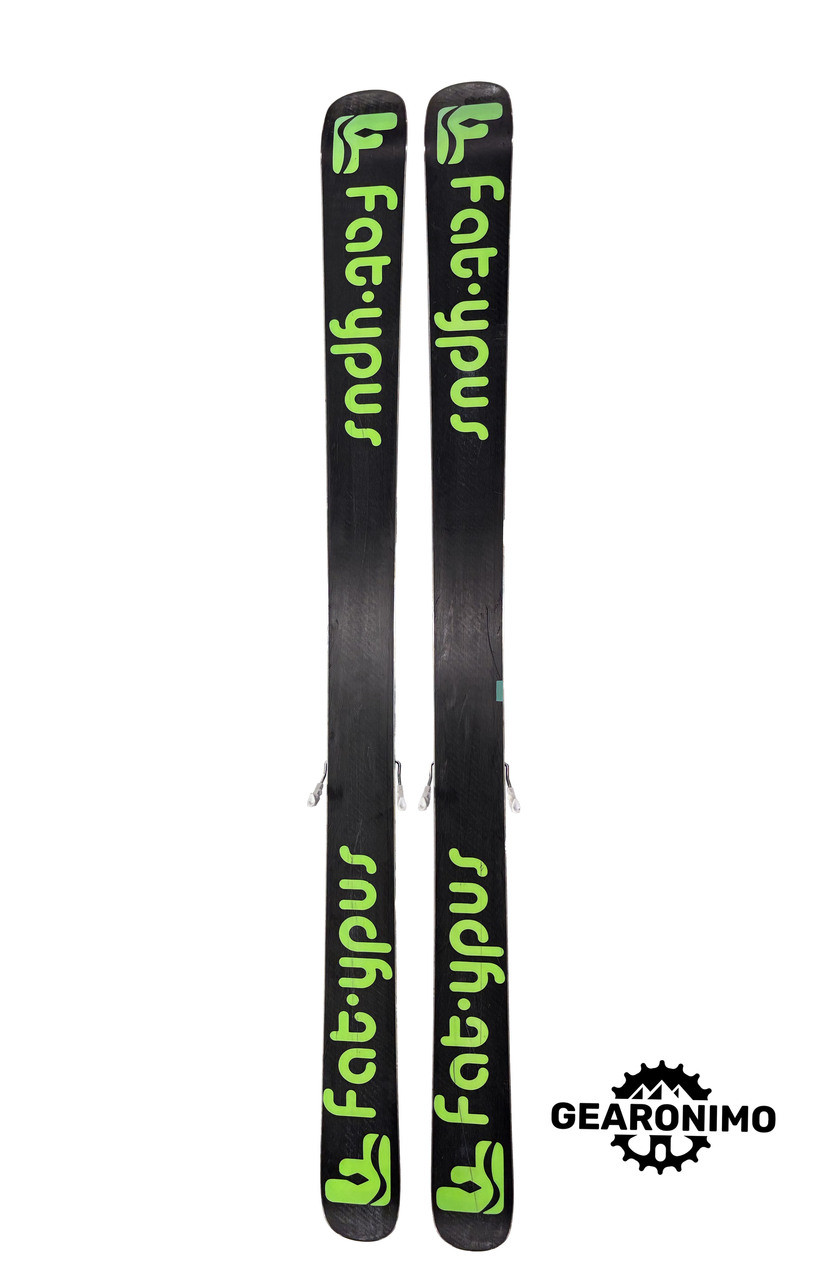 Fatypus D-sender Rocker Skis with Salomon guardian 16 frame