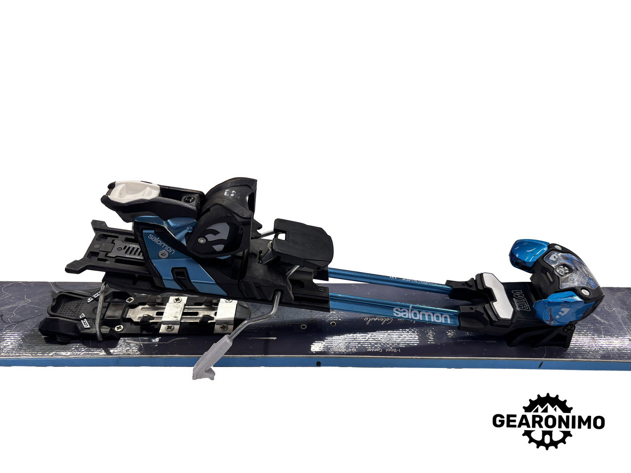 Fatypus D-sender Rocker Skis with Salomon guardian 16 frame