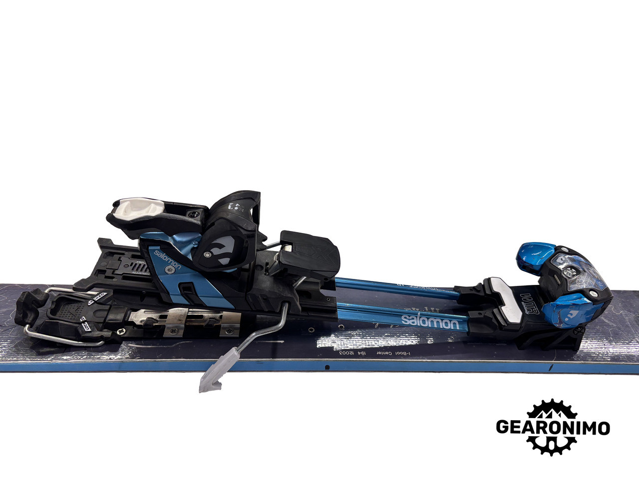 Fatypus D-sender Rocker Skis with Salomon guardian 16 frame