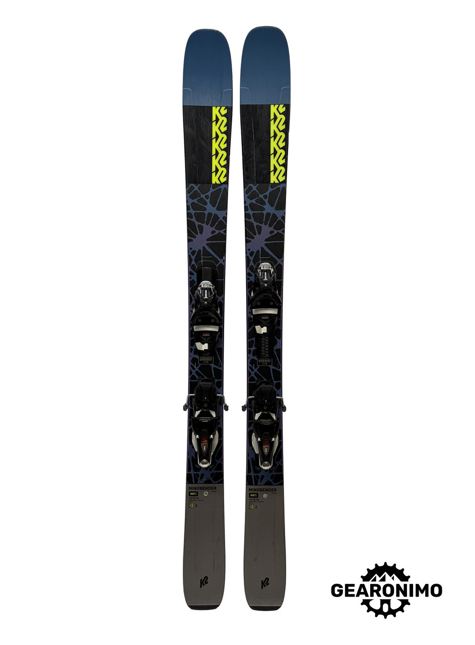 山スキー K2 ＆ DIRMIR K2 Mind Bender 98ti Skis With Look SPX 12 Bindings - 154cm