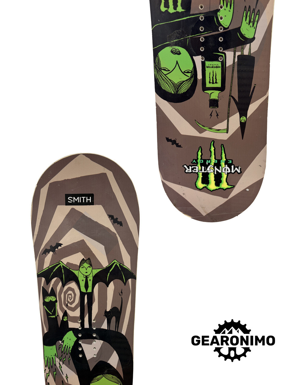 GNU Danny Kass Vertighoul Monster Snowboard - 155cm