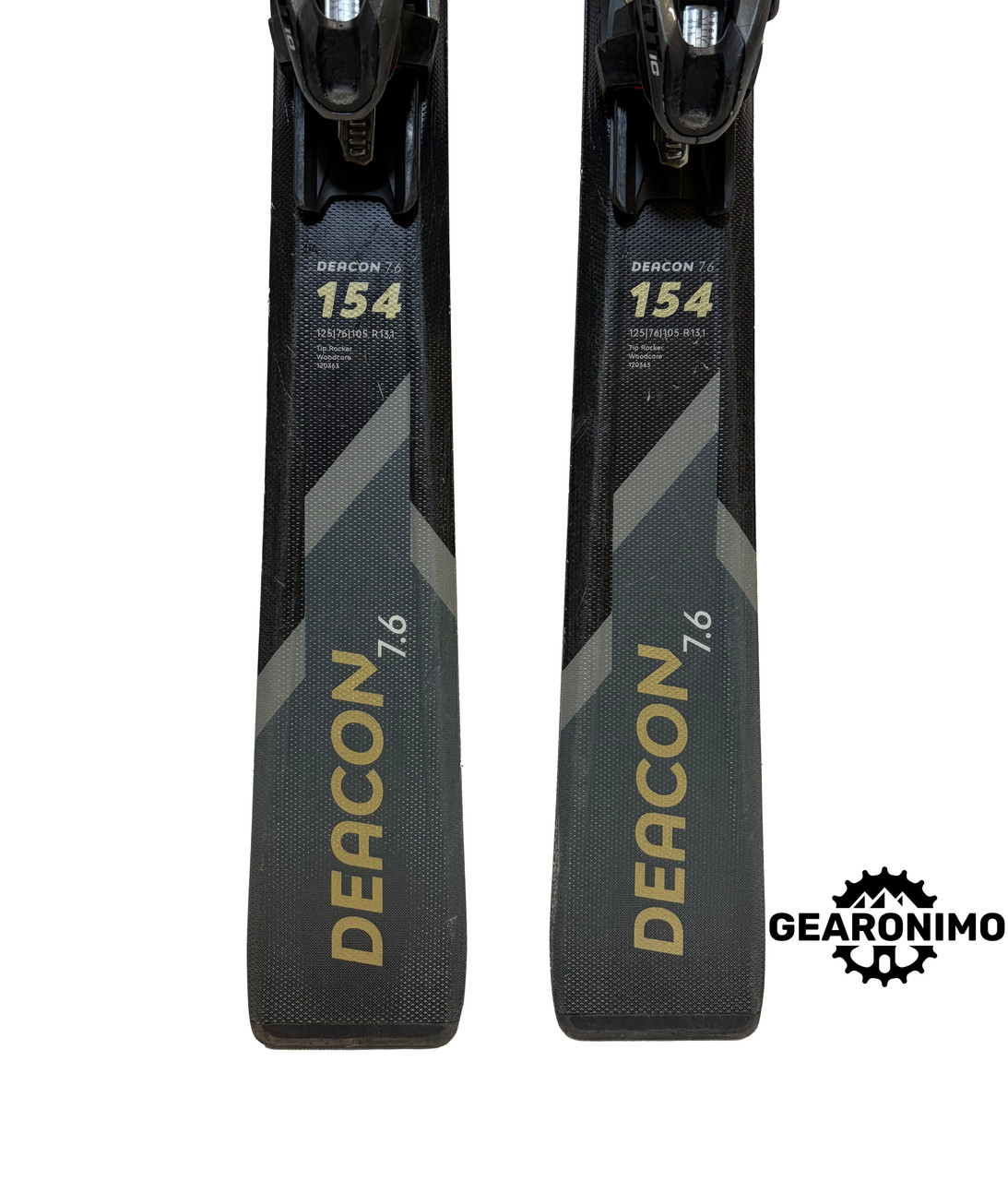 Volkl Deacon 7.6 w/ Marker FDT 10 Bindings