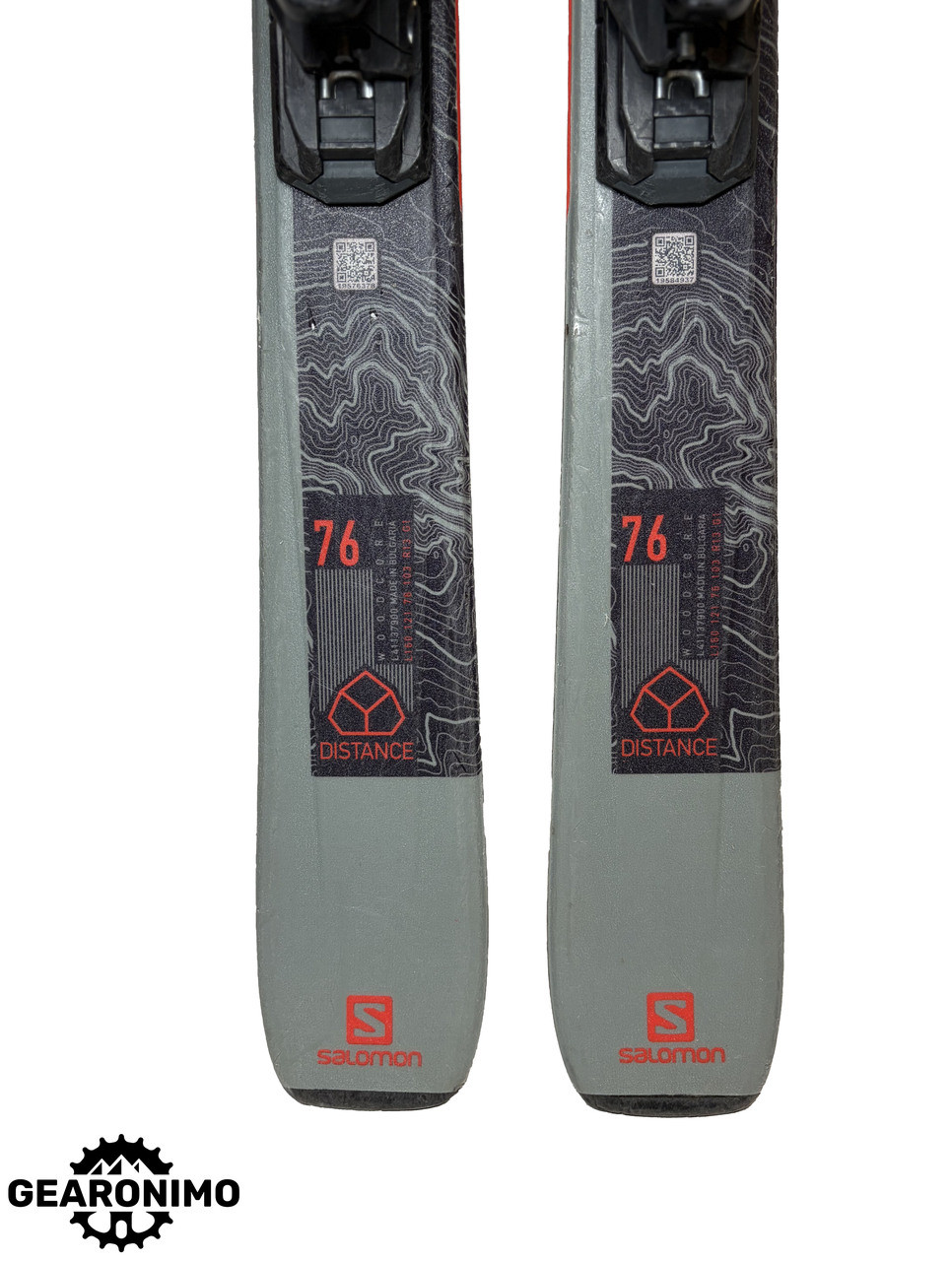Salomon Distance 76 w/ Salomon 3m10 Bindings