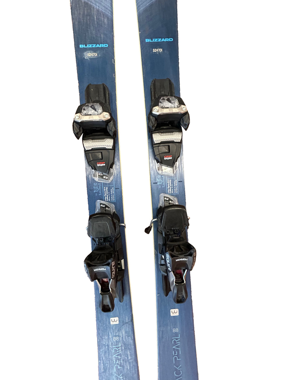 Blizzard Black Pearl 88 (2024) Skis With Marker Squire 11 Bindings