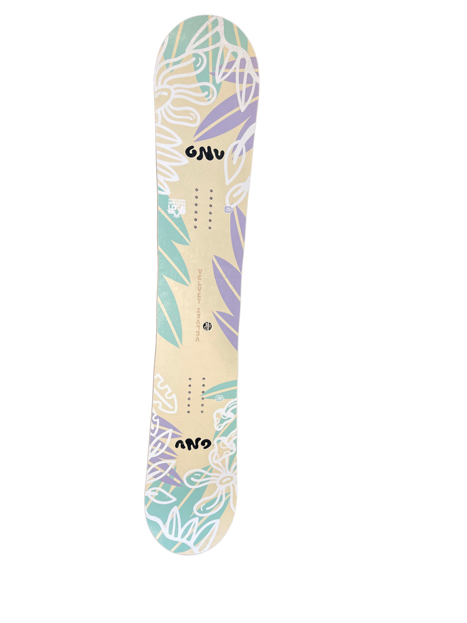 スノーボード 板 レディース GNU VELVET グヌー ダブルキャンバー Gnu Velvet Snowboard - 150cm