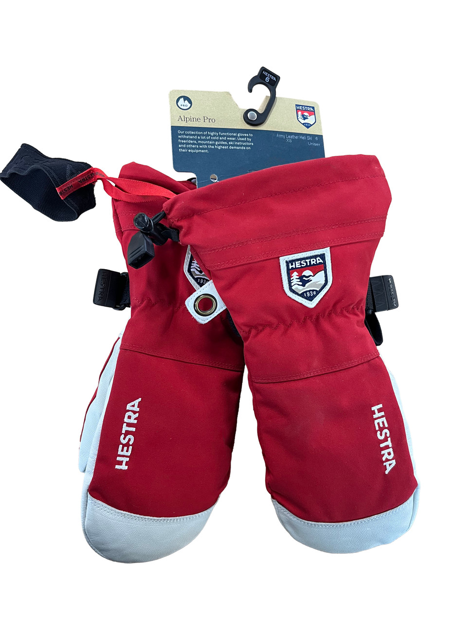 Hestra alpine pro ski mit (Sz XS)