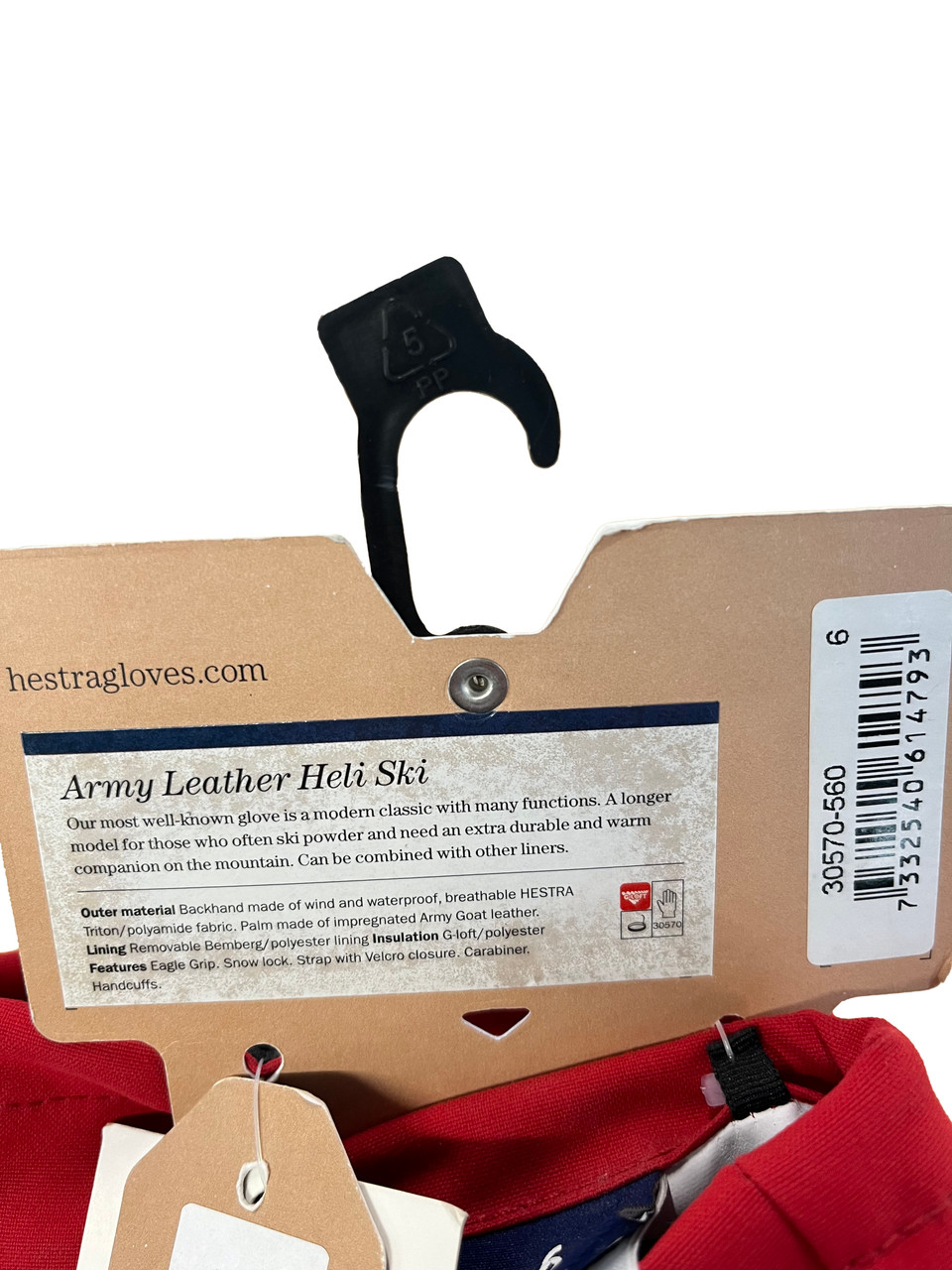 Hestra alpine pro ski mit (Sz XS)