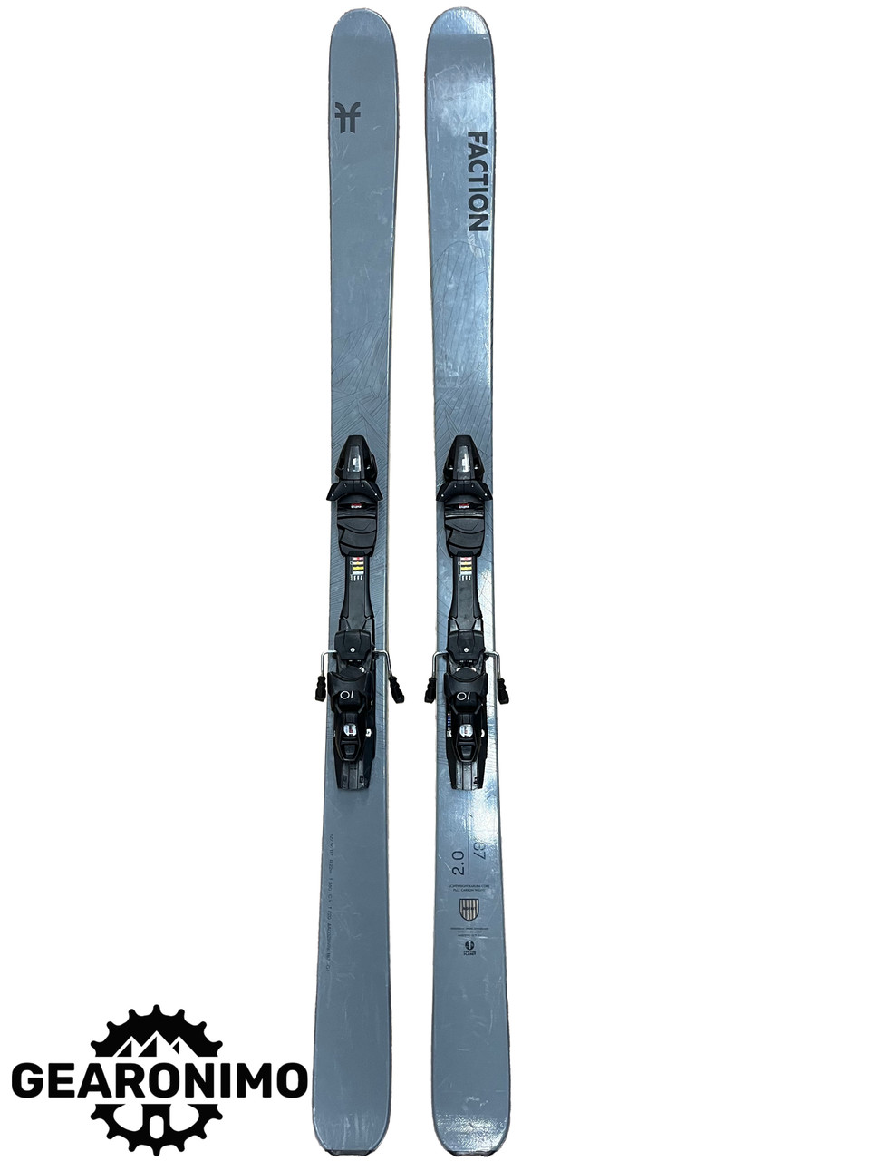 Faction Agent 2.0 2023 (187cm) w/t Tyrolia SP 10 binding