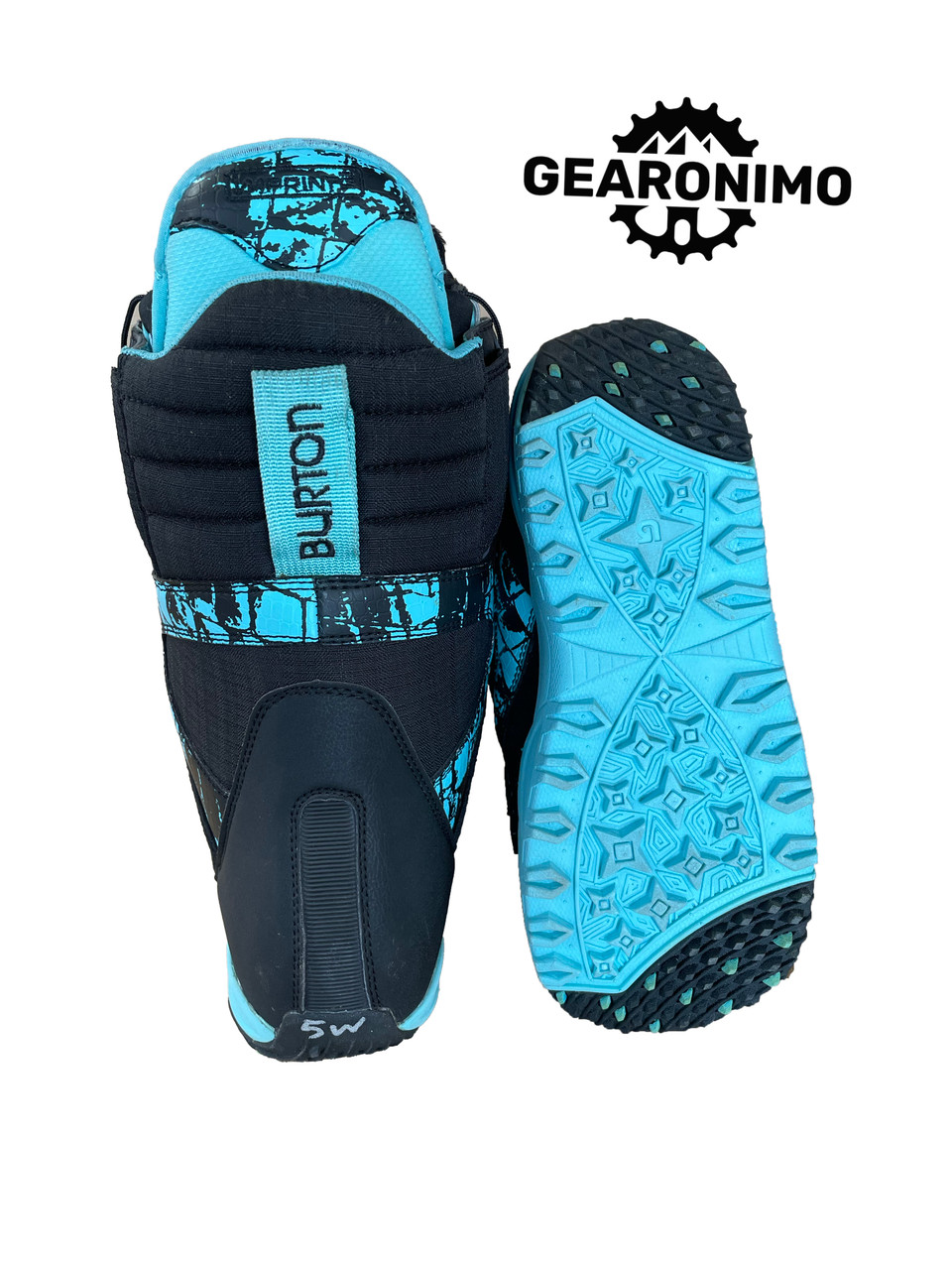 Burton Emerald Snowboard Boots quick lace (new) Wns 5