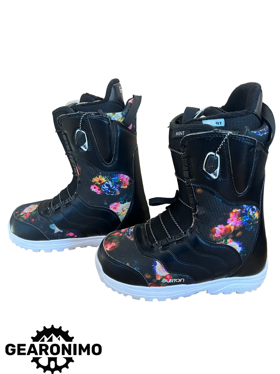 Burton Mint Quicklace Floral Wms 5