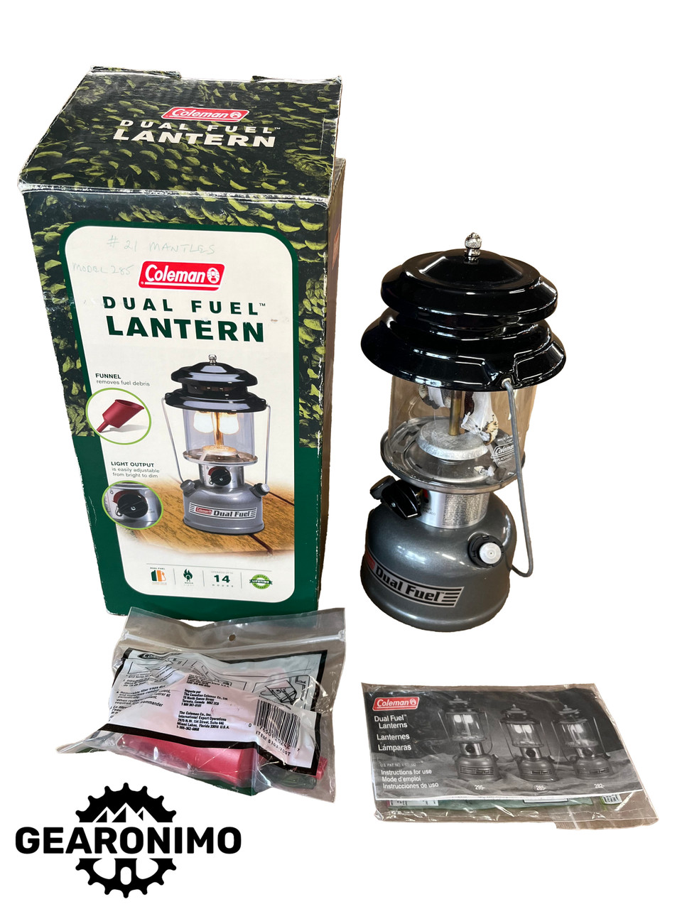 Coleman Dual Fuel Lantern With Box