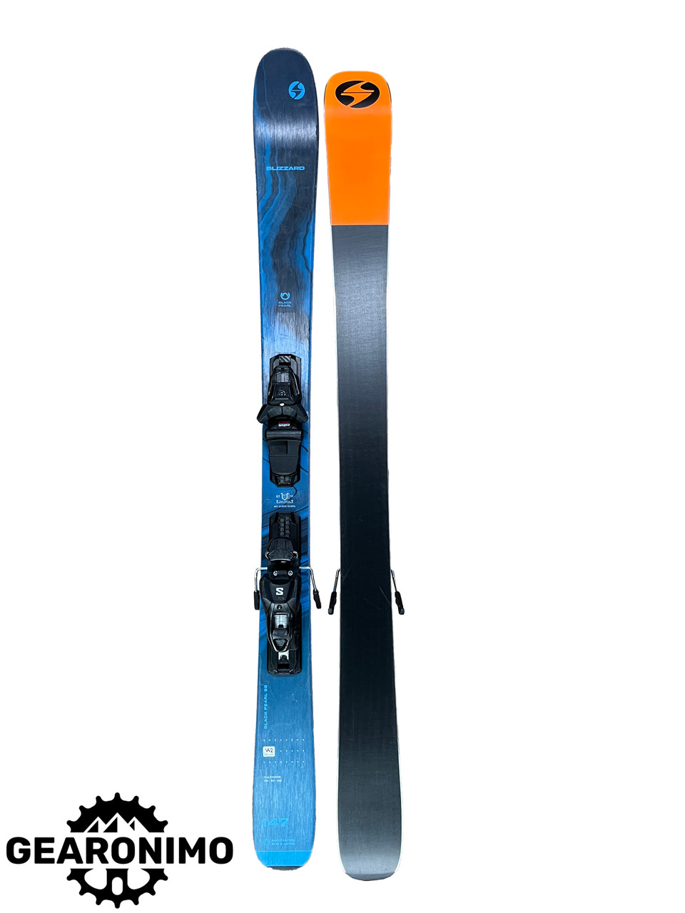 Blizzard Black Pearl 88 with Salomon M10 Bindings - 147cm