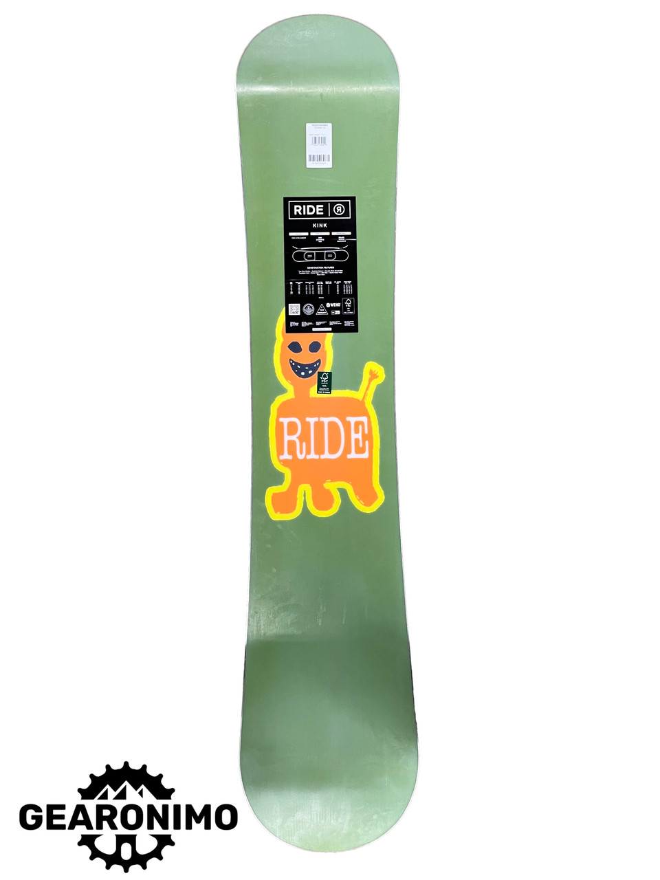 RIDE ライド KINK 151 Ride Kink 151 cm 2025