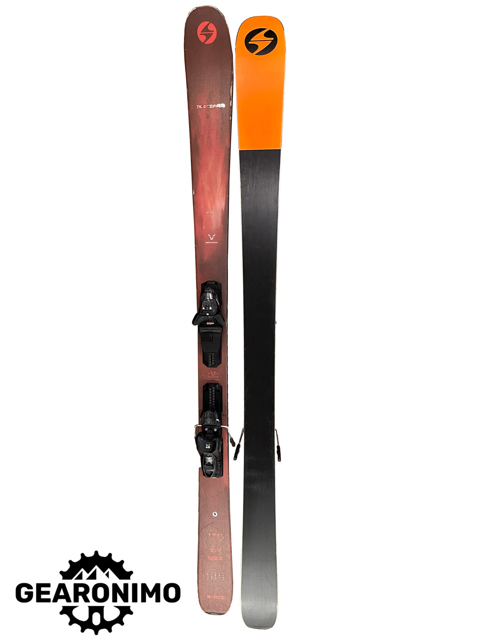 Blizzard Brahma 88 Skis with Salomon M11 Bindings – 171cm