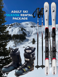 Season Rental - Adult Ski