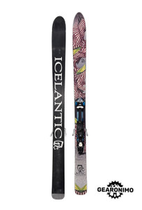 Icelandic Seeker Skis with Salomon Guardian 16 Frame Bindings - 180cm