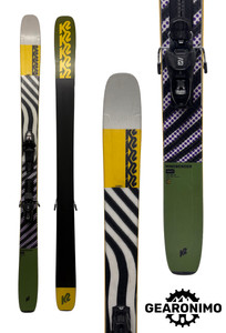 K2 Mindbender 108 Ti ski with Salomon M11 Bindings - 186 cm