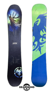 Never Summer Welcome to the West Snowboard - 154cm
