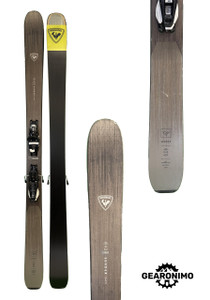 Rossignol Sender 104 Ti Skis with Look NX12 Bindings - 186cm