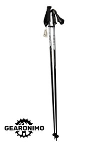 Leki Force Ski Pole Black - 135cm