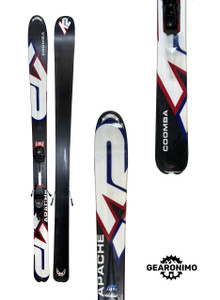 K2 Coomba Apache Skis With Diamir PTC Freeride Pluse Frame bindings - 188cm