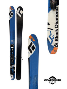 Black Diamond Megawatt 125 Skis with Marker Duke 16 Frame Bindings - 188cm