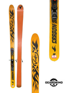 Voile Carbon Surf 68 Skis With Silvretta Pure Freeride Frame Bindings - 168cm