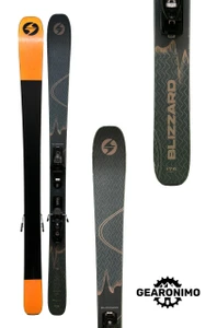 2025 Blizzard Anomaly 94 Skis With Salomon M11 Bindings - 176cm